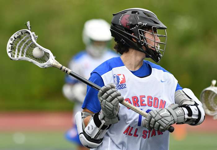 Oregon high school boys lacrosse 2022 all star game Taylor Balkom 36